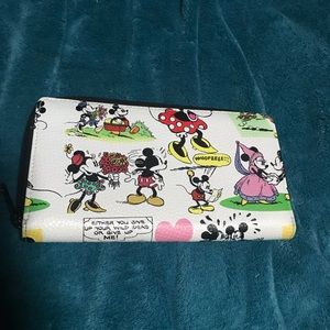 Disney wallet, Minnie and Mickey